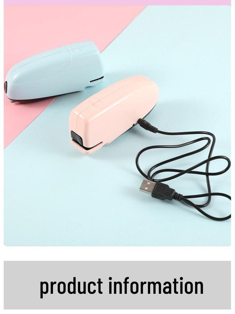Rechargeable Electric Stapler - Cute Cartoon Design, No. 12, 24/6 Size for Daily Office Use