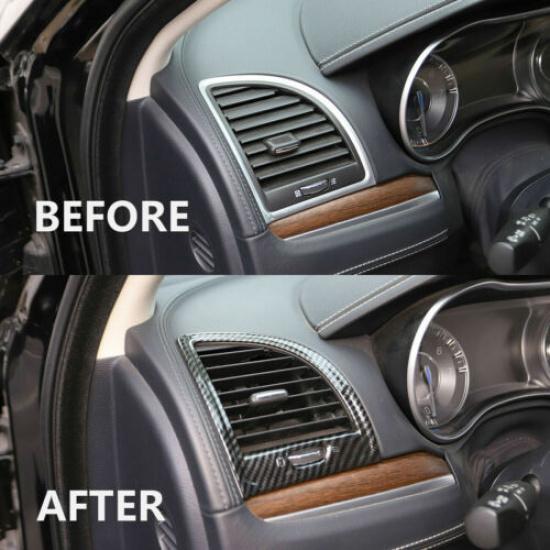 Air Conditioner AC Air Outlet Frame Decor Trim Cover for 2011-23 Chrysler 300 C