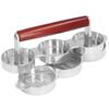 Hamburger Press Patty Mold Mini Burger Press Maker for Outdoor Picnic Camping Barbecue