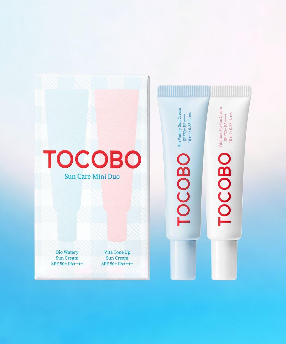 Sun Care Mini Duo (Bio Watery Sun Cream 10ml + Vita Tone-Up Sun Cream 10ml)