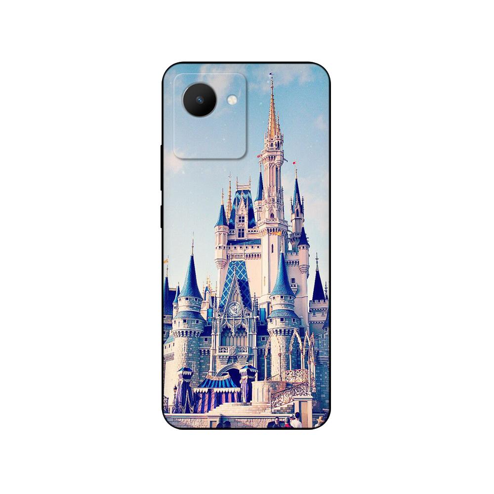 Für Realme C30 Hülle Rückseite für OPPO RealmeC30 4G C 30 Handyhülle Weiche Silikonhülle Schutzstoßfänger Funda Schwarze TPU-Hülle