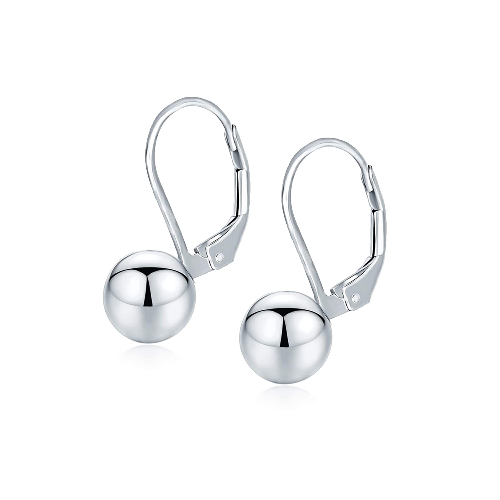 LeCalla Ohrringe Aus Sterlingsilber 925 – Mit Hebelverschluss, 42x13 Mm – Antianlaufend, In Geschenkbox