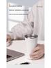 Insulated Stainless Steel Coffee Cup with Smart Temperature Display and Lid - Portable Gift for Men and Women