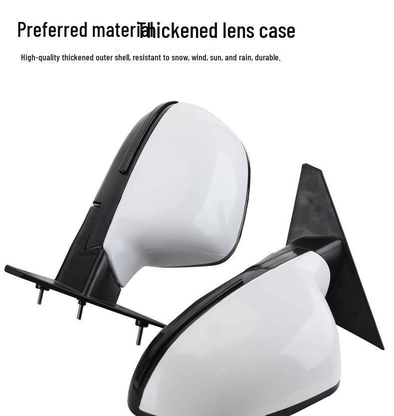 HD Rearview Mirror for Seagull Electric Four-Wheeler: Wide-View Convex Reversing Mirror