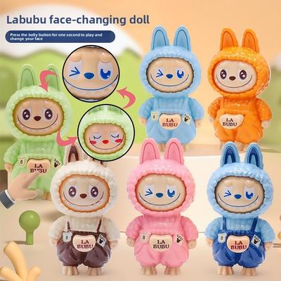 Face-changing Doll Children's Tide Play Ornament Doll Keychain Pendant Decompression Toy