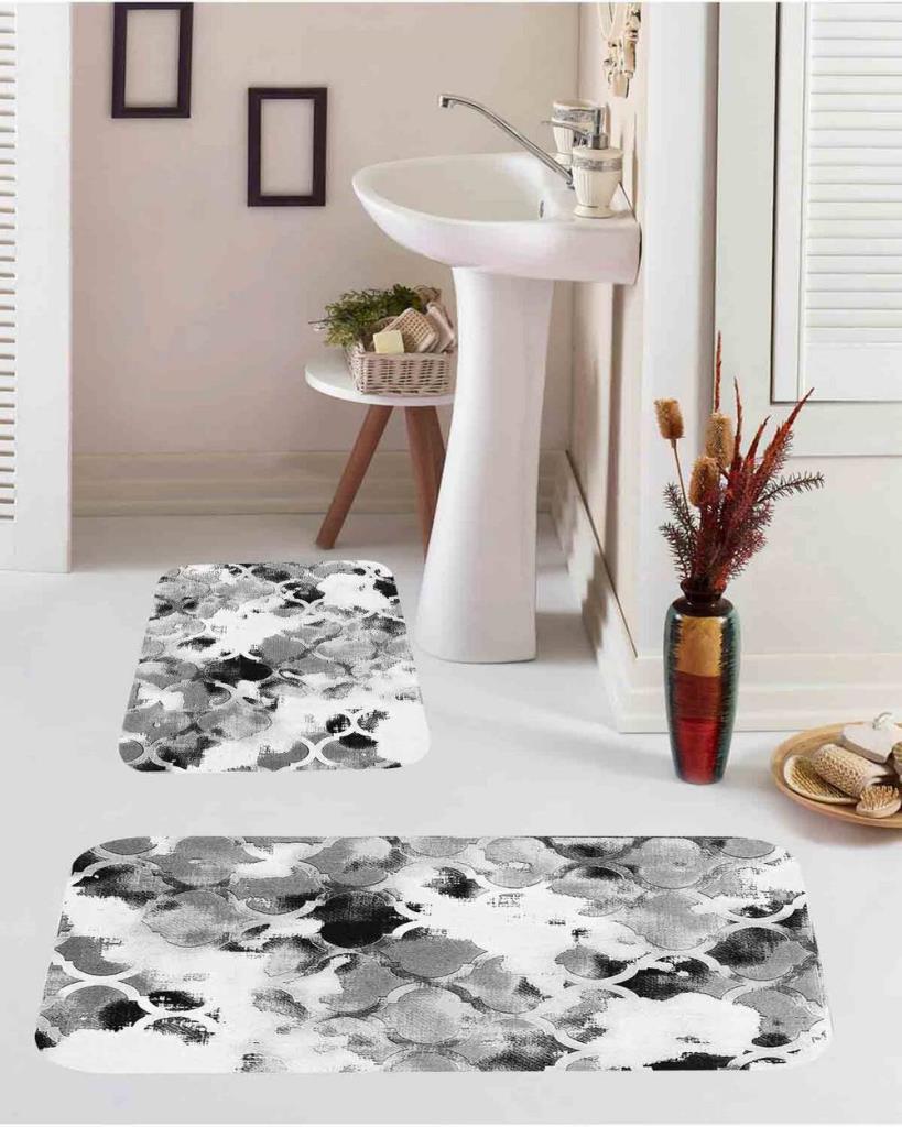 

Набор ковриков для ванной с принтом Mosimoso BM146 100x60 cm