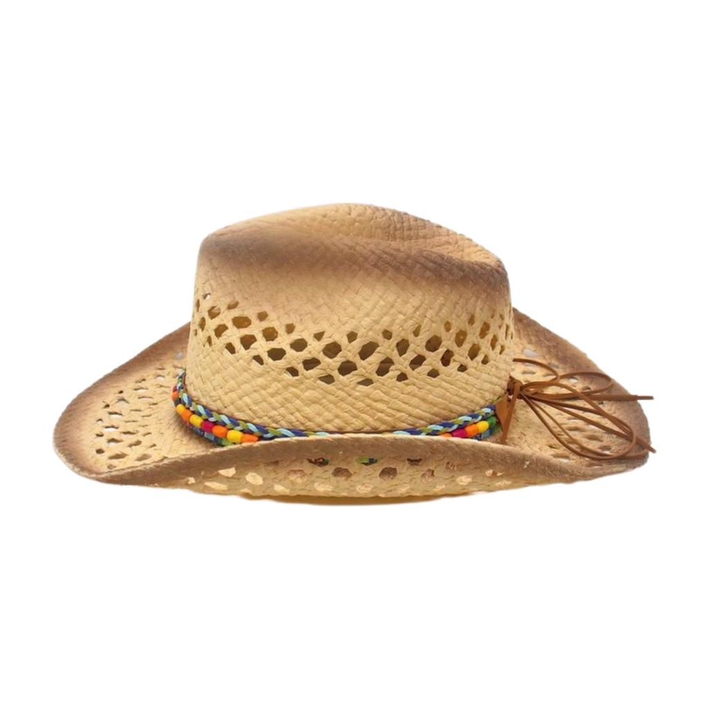 Hollow Windproof Sunscreen Breathable Ethnic Tourism Breathable Beach Straw Hat Spring And Summer Top Hat
