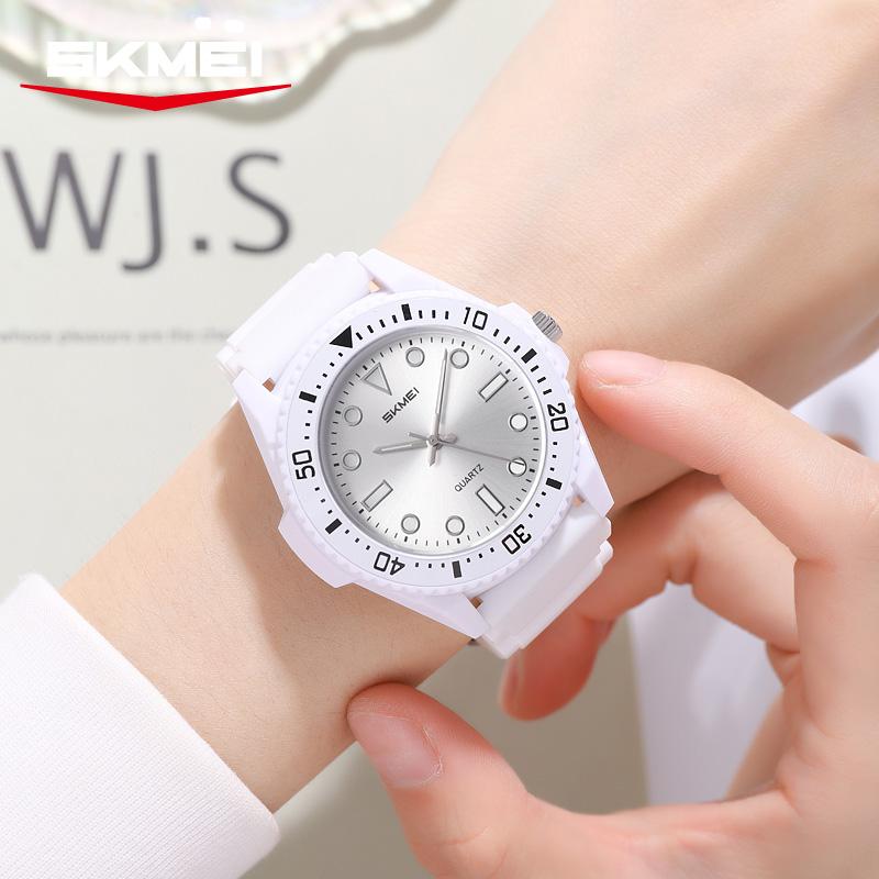 Skmei 2622 Unique Trending Mens Quartz Watch PU Band Waterproof In Stock Simple Reloj Watch