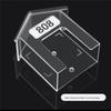 CYCLI-Wireless Doorbell Waterproof Cover Transparent Plastic Rain Protection Cover Doorbell Protective Cover