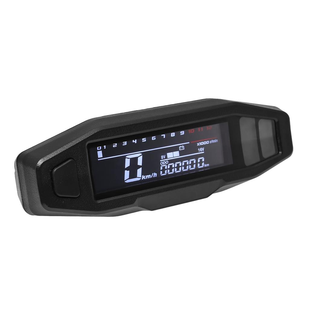 Moto Dashboard Digital Motorrad Tachometer Für Russische KR200 Speed Gauge Tacho Meter Motorrad Zubehör 8-16V