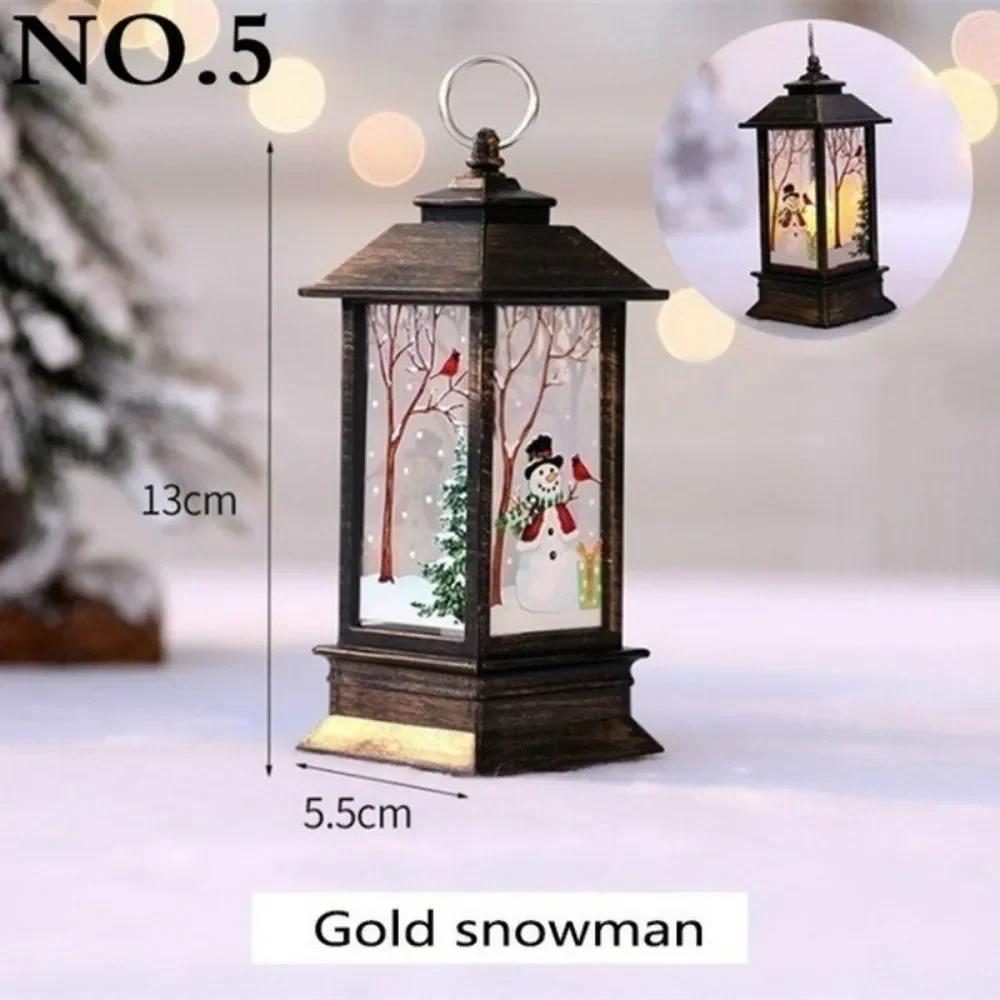Christmas Light House Merry Christmas Decorations for Home Xmas Gifts Cristmas Ornaments New Year 2024 Decoracion Navideña