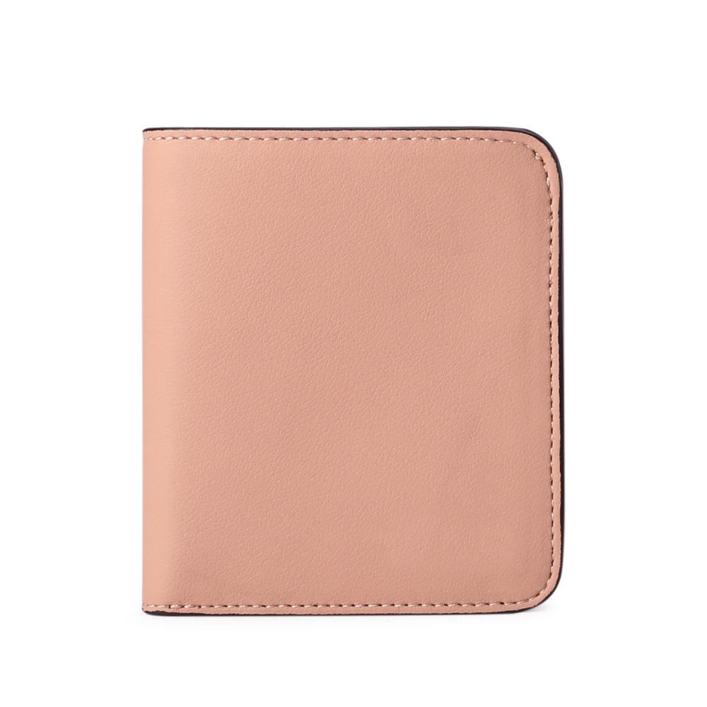 Short Clutch Printed Card Bag PU PU Leather Card Holder Fashion Design Women's Short Wallet  Men