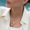 Retro Style Circular Opening and Closing Photo Album Mother's Day Gift Photo Box Oval Square Necklace Pendant for Women