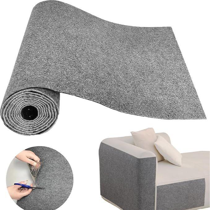 Durable, Cut-to-Size, Non-Slip, Multi-Functional Cat Scratching Pad for Sofas