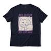 80% Cotton, 20% Cat Hair - Funny Pet Graphic T-Shirt Lightweight Cotton Tee