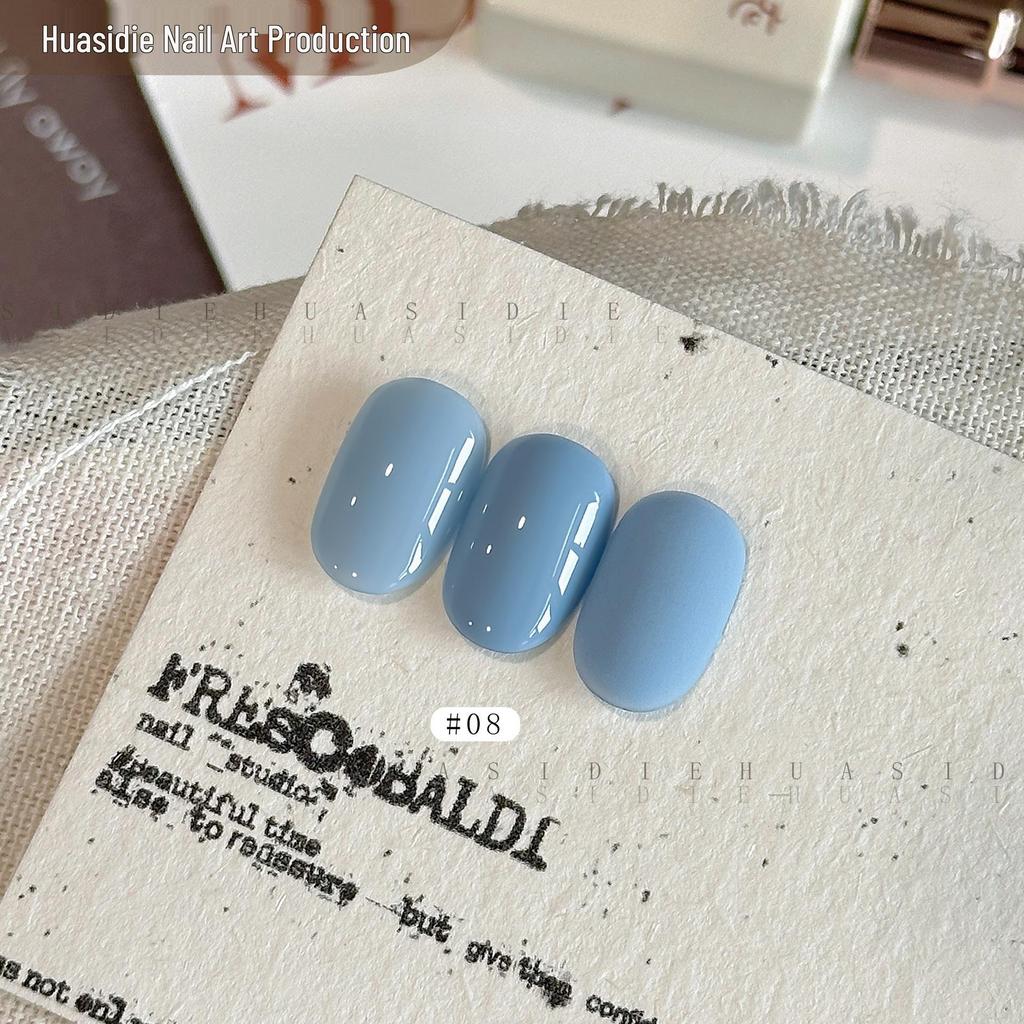 Island Sweetheart 12-Color Nail Gel Polish - Spring/Summer Macaron Collection (15ml)