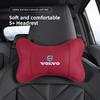 Cuscino Morbido in Camoscio per Poggiatesta Sedile Auto per Volvo V60 V40 XC90 S60 C30 XC60 V50 V70 S90 Rdesign AWD Accessori Interni Auto