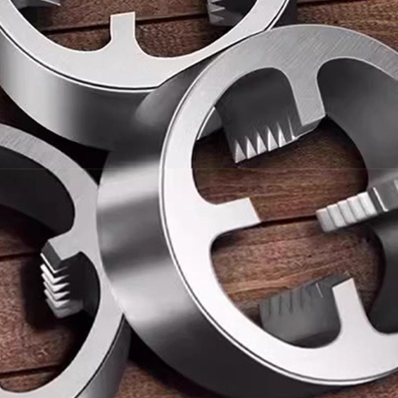 7Pcs PVC Thread Maker Tool for Electric Drill Plastic Pipe Threader PVC Thread Maker Tool 1/2inch 3/4inch for Water Pipe