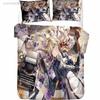 Kid Anime Pink Bedding Set Duvet Cover Bed Linens Cotton Bedroom Set Home Textile Housse De Couette Dekbed Overtrek Teenagers