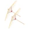 2Pcs Chic Oil Paper Umbrella Support Elegant Bamboo Umbrella Rack for Photo Studio Home Decoration Party Backdrop Stage Prop