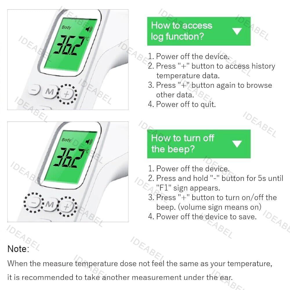 Pet Medical Digital Infrared Thermometer Quick Temperature Measurement Medical Handheld Pet Non-contact Thermometer