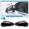Kolip 1 Pair Rearview Mirror Cover Cap, Door Wing Mirror Outside Housing Protector Compatible For CC 2010-2016 MK7 B7