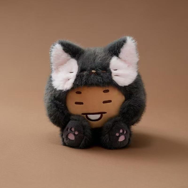 BTS BT21 Βελούδινη κούκλα Kpop Βελούδινο παιχνίδι ζώο έκδοση καθιστή