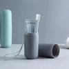 Hot Household Travel Portable Toothbrush Box Washing Cup Washing Supplies Toothbrush Storage Cup Student Dormitory Mouthwash Cup