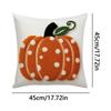 1PC Halloween Pillow Covers Decorative Pumpkin Pattern Pillowcase Soft Plush Faux Wool Cushions for Home Sofa Halloween Decor