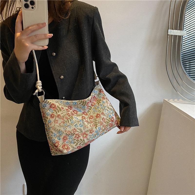 2025 Mode Schulter-Unterarmtasche mit großer Kapazität Einfache Freizeit-Tragetasche