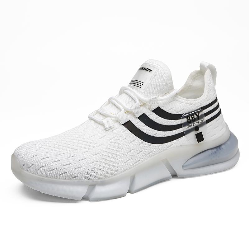 

Men s casual sports shoes, comfortable spring new style, breathable running and fitness vulcanized shoes, large size 38