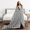 Black and White Retro Blankets Quality Super Soft  Bedding Throws Autumn Girls Boys Couch Bed Comfortable Bedspread