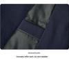 Plus Size Men's Mid-Length Windbreaker - Spring/Autumn Casual Loose Fit Coat
