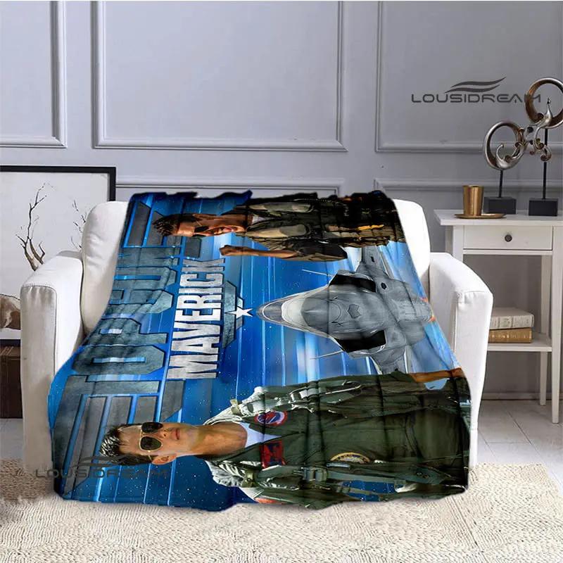 

Classic Movie Top Gun Blanket Fashion Warm Blanket Flannel Blanket Bed Linings Home Travel Blanket Bed Linings Birthday Gift 75x90cm