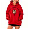 Pet Pouch Hoodie Cat Hoodie Big Size With Pouch Pull Pocket For Dogs Hoodies Front Cats Dogs Carrier Sweatshirts Side Zip Pocket