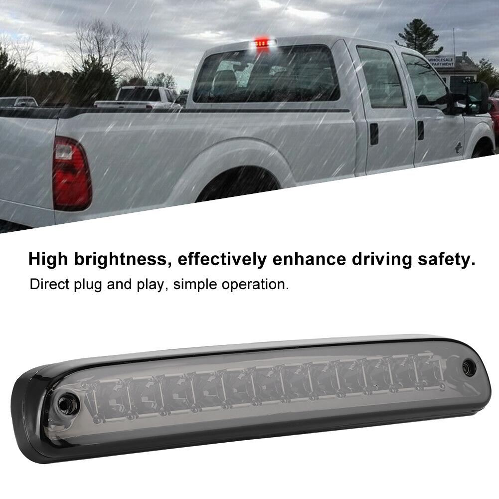 LED High Mount Brake Light Cargos Lamps S67008 Fits for Ford F 250 F 350 99 16Black