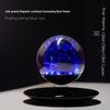 Luxury Magnetic Levitation Blue Rose: Eternal Qixi Festival Valentine's Gift Ornament