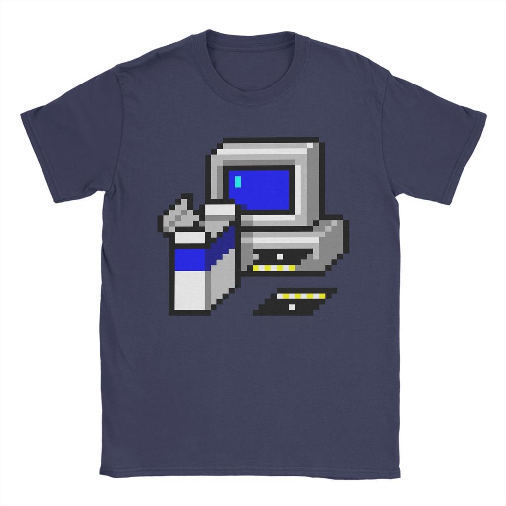 Install Windows 95 Now! T-Shirt Summer  Cotton T Shirts For Men Hippie Pattern Tee Shirt Short Sleeve Y2K Retro Clothes