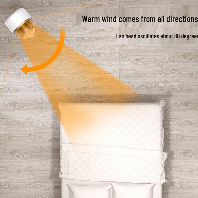 46/18-Inch Bladeless Dual-Use Electric Fan Heater with Air Purifier