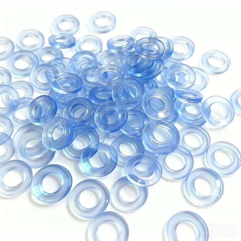 101 Transparent Silicone Sealing Gaskets (1/2" Diameter Renovation) for Renovation to install apartment whole house pipes