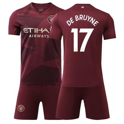 2024-2025 Man City Second Away Jersey No.17 De Bruyne