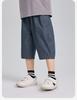 David Bella boys' curved knife pants summer outfit new mid size children's pure cotton imitation jeans children's cropped pants