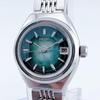 Used Working SEIKO 2205-0620 Automatic 17 Jewels Green Dial