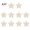 Hand Painted Art Supplies 10Pcs 2D Wooden Christmas Ornaments, Blank DIY Craft Hanging Tags, Decorative Props Tree Decorations, Unfinished Wood Slices