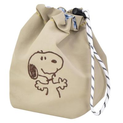 Sprawdź dwustronny woreczek na sznurku BE Snoopy