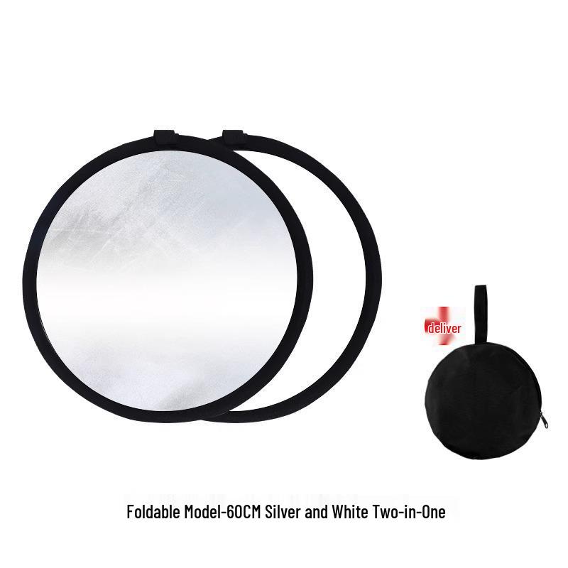 Tragbarer Fünf-in-Eins Mini Faltbarer Fotografie Reflektorständer zur Lichtsteuerung