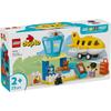 LEGO Duplo Town First Airport Toy Set Building Blocks for Kids Ages 1.5 to 4 Years Airplane and Vehicle Play