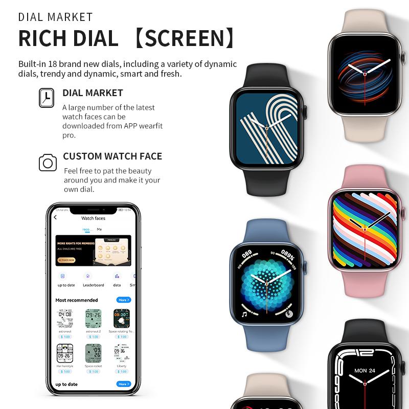 Compre NFC Smartwatch HW57 Pro Bluetooth Chamada Split Voice Assistant  Calculator Alarm Clock Smart Watch Men Men Android IOS PK D7 Pro Max  M36plus barato — frete grátis, avaliações reais com fotos —