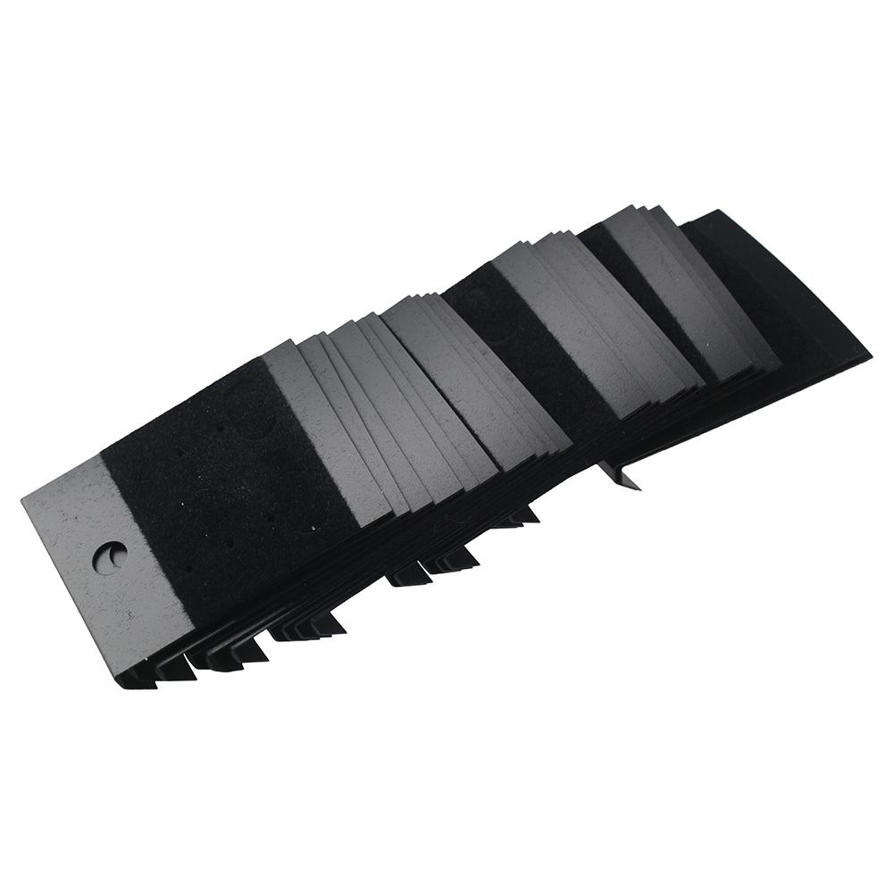 

Jewelry Holder Cards Black Velvet Earring Cards Plastic Black Hanging Display Cards Jewelry Display Cards Display Cards