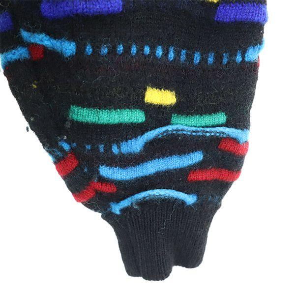 COOGI 90s Old 3D Overall handle Long sleeve wool sweater M knit Men's Used